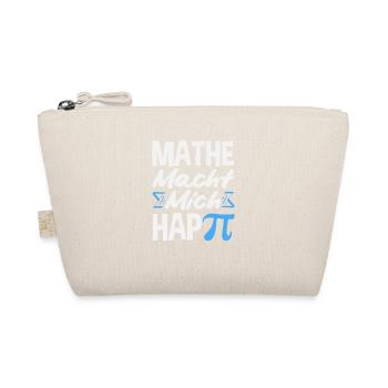 Mathe Macht Mich Glücklich - Bio-Täschchen - Natur - Vorne