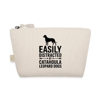 Louisiana Catahoula Leopard Dog Saying Gift - Organic Pouch - nature - Front