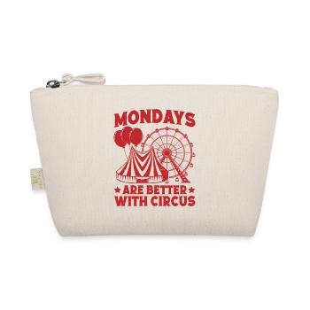 Circus Mondays Are Better With Circus Performer - Bio-Täschchen - Natur - Vorne
