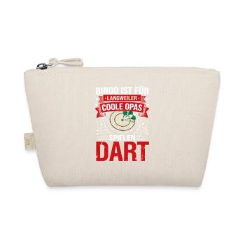 Bingo Ist Für Langweiler Coole Opas Spielen Dart - Bio-Täschchen - Natur - Vorne