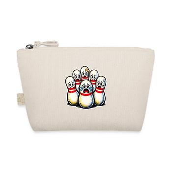 Bowling Pins - Organic Pouch - nature - Front