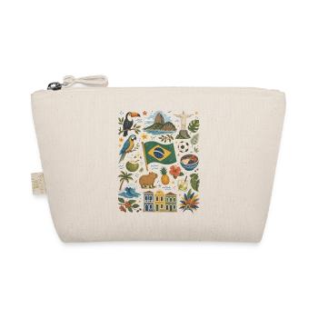 Brasilien | Tropen, Fußball & Lebensfreude - Bio-Täschchen - Natur - Vorne