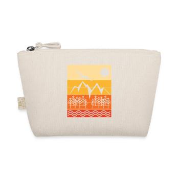 Gliding Landscape Design Sunset - Organic Pouch - nature - Front
