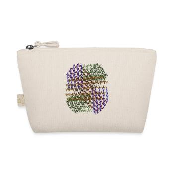 Kaleidoscopic circular pressure - Organic Pouch - nature - Front