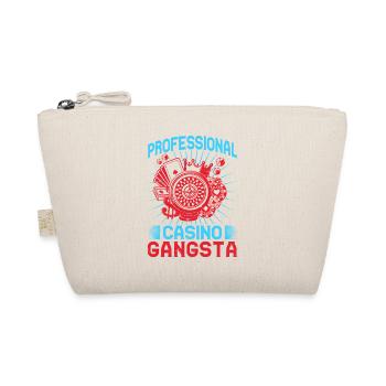 Gambling Fan Professional Casino Gangsta Casino - Bio-Täschchen - Natur - Vorne