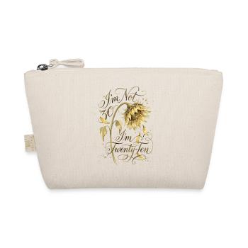 I'm not 30 Im 20 Ten Birthday - Organic Pouch - nature - Front