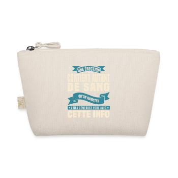 Cadeau humour personnalisé - Trousse biologique - nature - Devant