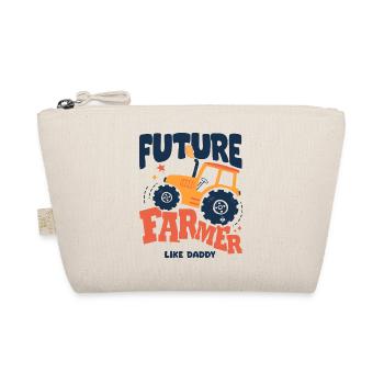 Futur fermier comme papa bébé tracteur - Trousse biologique - nature - Devant