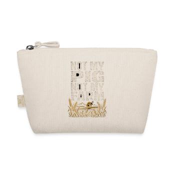 Not My Pig Not My Farm Farm Pigs - Organic Pouch - nature - Front