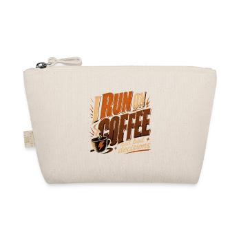 Kaffee und schlechte Ideen - Lustiges Kaffee Shirt - Bio-Täschchen - Natur - Vorne