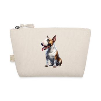 Bull terrier - Organic Pouch - nature - Front