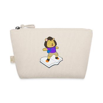Lion Book - Organic Pouch - nature - Front