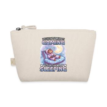 Week-end de jeux vidéo : Paresseux endormi - Trousse biologique - nature - Devant