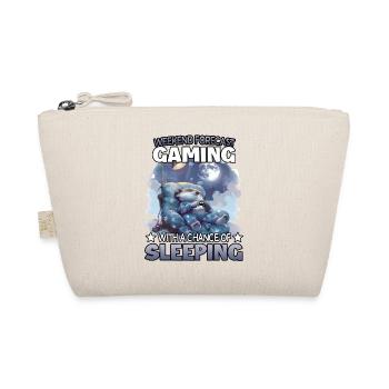 Gaming Weekend Sleep Probability - Organic Pouch - nature - Front