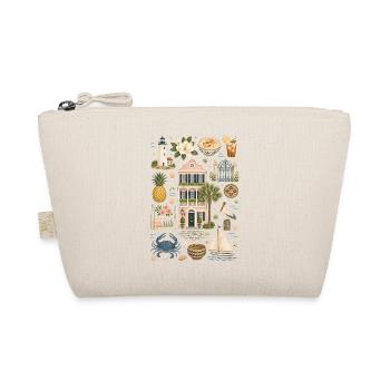 Charleston | Southern, Coast & Charm - Organic Pouch - nature - Front