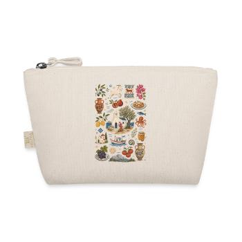 Crete | Olives, sea & island culture - Organic Pouch - nature - Front