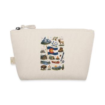 Colorado | Rockies, Outdoor & Freedom - Organic Pouch - nature - Front
