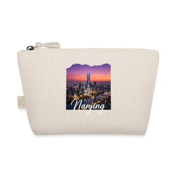 Nanjing Skyline Sunset - Organic Pouch - nature - Front