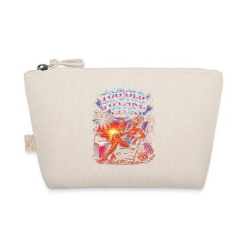 Too Old To Care Club Grandma Vacation - Organic Pouch - nature - Front