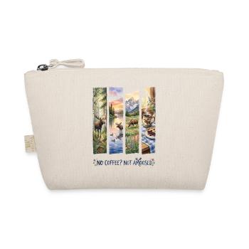 Pas de café, pas d’orignal amoosé - Trousse biologique - nature - Devant