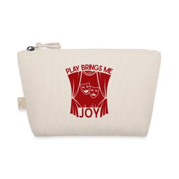 Musical Theatre Play Brings Me Joy Theater Design - Organic Pouch - nature - Front