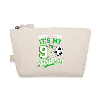 Its My 9th Birthday Soccer Boys 9 Years Birthday 9 - Trousse biologique - nature - Devant