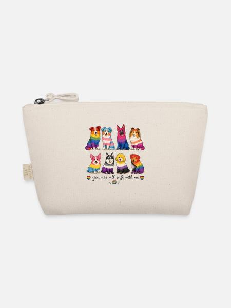 Pride Herding Dogs | You Are All Safe With Me - Bio-Täschchen - Natur