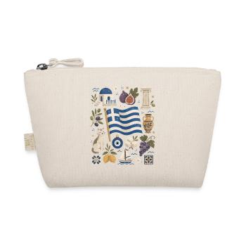Greece | Islands, Olives & Antiquity - Organic Pouch - nature - Front