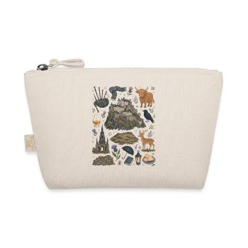 Edinburgh | Highlands, Whisky & Castles - Organic Pouch - nature - Front
