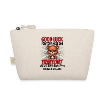 Funny Farewell Coworker - Organic Pouch - nature - Front