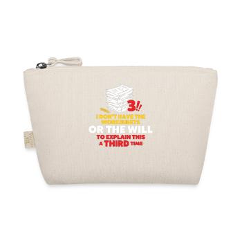 Stacks of Papers Sarcastic Quote - Organic Pouch - nature - Front