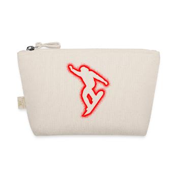 Snowboarders Snowboarding Kids Men's Snowboard - Organic Pouch - nature - Front