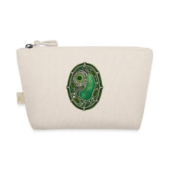 Botanical Plant Cell Stained Glass Illustration - Organic Pouch - nature - Front