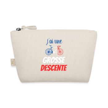 J'ai une Grosse Descente Cycliste France - Trousse biologique - nature - Devant