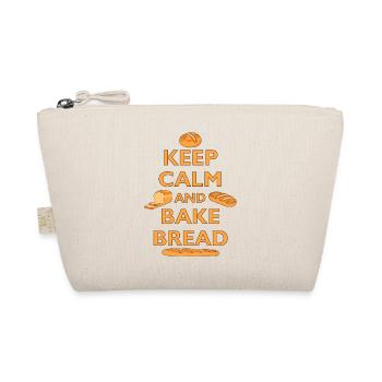 BÄCKER - KEEP CALM AND BAKE BREAD - BROT BACKEN - Organic Pouch - nature - Front