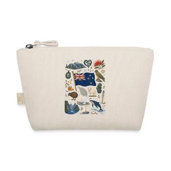 New Zealand | Kiwi, Fjords & Adventure - Organic Pouch - nature - Front