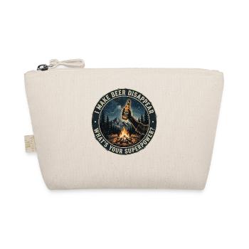 I Make Beer Disappear Craft Beer - Organic Pouch - nature - Front