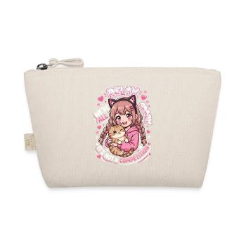 Relax We're All Crazy Competition - Organic Pouch - nature - Front