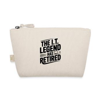 The I.T. Legend Has Retired - Organic Pouch - nature - Front