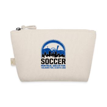 Montreal Soccer Fan Toujours Fier Always Loud - Bio-Täschchen - Natur - Vorne