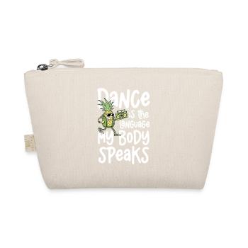 Dancing is the language my body speaks - Organic Pouch - nature - Front