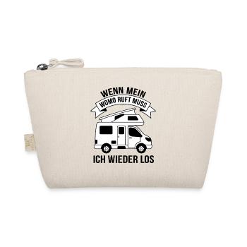 Wenn mein Wohnmobil ruft muss ich wieder los  - Bio-Täschchen - Natur - Vorne