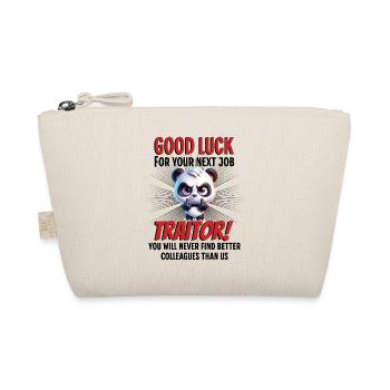 Funny Farewell Coworker - Organic Pouch - nature - Front