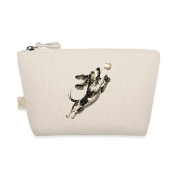 Basset Hound Dog Breed Baseball - Organic Pouch - nature - Front