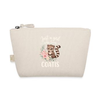 Just a girl who loves coatis - Organic Pouch - nature - Front