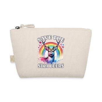 Sikahirsch Save Sika Deer - Organic Pouch - nature - Front
