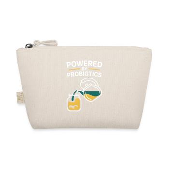 Alimenté par des probiotiques Kombucha Front - Trousse biologique - nature - Devant