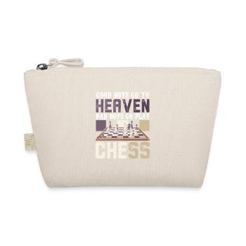 Chess Chess Player Chessboard - Organic Pouch - nature - Front
