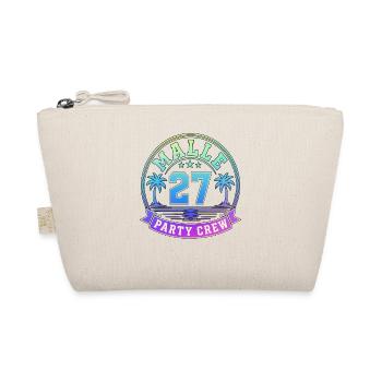Malle 2027 Party Crew Mallorca Holiday Group - Organic Pouch - nature - Front
