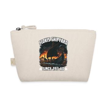 Viking Ship Flame Horizon - Organic Pouch - nature - Front